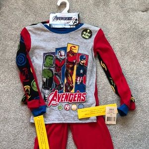 NWT Marvel Avengers 2 cotton pajama sets